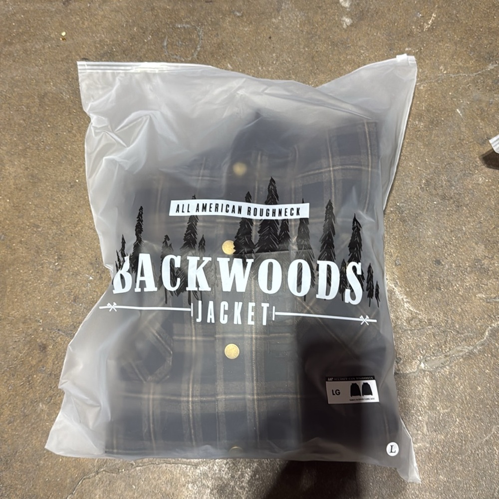All American Roughneck Oakmoss Backwoods Flannel Jacket - Picture 5 of 6